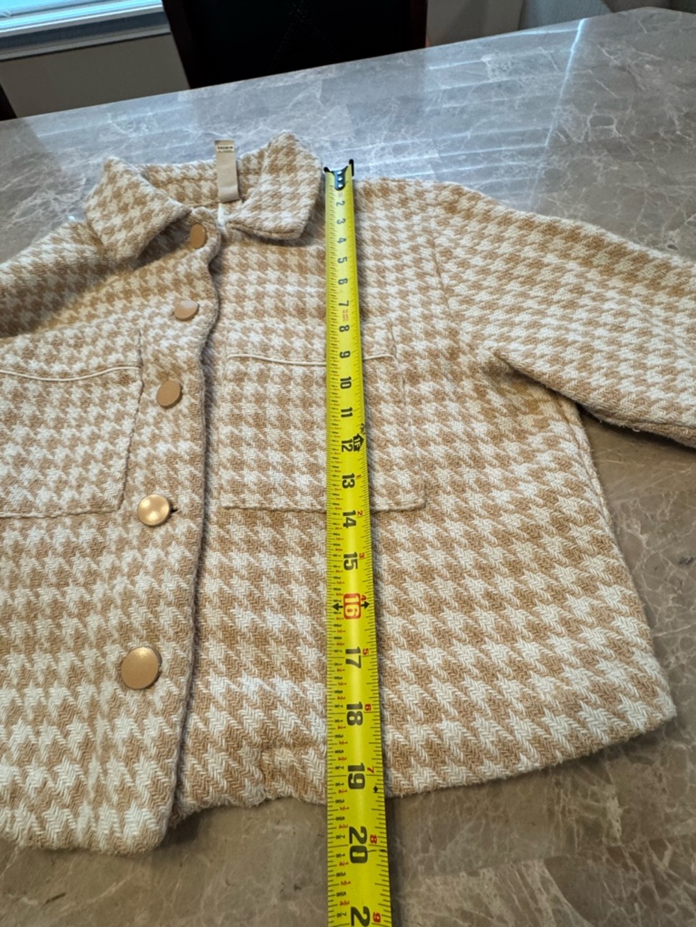 Dolan Houndstooth Printed Medium 
Jacket Anthropologie - Picture 4 of 14